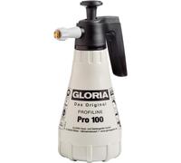 KALANKA-Pro 100, Pulvérisateur à Pression Compact de 1 L pulvérisateur à Main oléofuge AV. buse à Jet Plat en Laiton p. Nettoyage Professionnel dans Le Secteur Industriel et Artisanal Noir/Blan