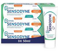 Kalanka-Pro-Émail Enfant, Dentifrice Pour Enfants De 0 À 6 Ans, Aide À Prévenir Et Protéger Les Dents De Lait Contre Les Caries, Renforce L'émail, Menthe Douce, Lot De 3x75 Ml
