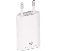 KALANKA-Pro Series Chargeur Ultra Fin avec Adaptateur USB pour Apple iPhone 6S Plus/6 Plus/6S/6/5Se/5C/5S/5, iPod Nano/Touch, 1000 mA, 100¿C240 V, Blanc