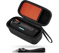 KALANKA-ProCase Étui de Transport Rigide pour Jbl Flip 7/Tuner 2/Flip 6/5/4, Sac de Rangement Étanche avec Bandoulière, Housse de Protection pour Cable de Chargement et Accessoires ¿Noir