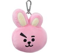 KALANKA-Produits officiels BT21 signés World, peluche porte-clés COOKY, 61334, rose