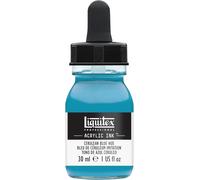 KALANKA-Professional Encre Acrylique Flacon Avec Pipette 30 ml Bleu De Céruléum Imitation