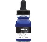 KALANKA-Professional Encre Acrylique Flacon Avec Pipette 30 ml Bleu Phtalocyanine (Nuance Verte)