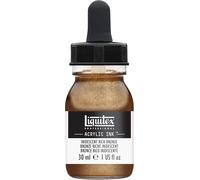 KALANKA-Professional Encre Acrylique Flacon Avec Pipette 30 ml Bronze Riche Iridescent