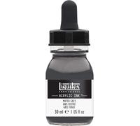 KALANKA-Professional Encre Acrylique Flacon Avec Pipette 30 ml Gris Feutré