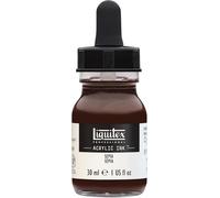 KALANKA-Professional Encre Acrylique Flacon Avec Pipette 30 ml Sépia