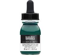KALANKA-Professional Encre Acrylique Flacon Avec Pipette 30 ml Vert Phtalocyanine (Nuance Bleue)