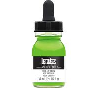 KALANKA-Professional Encre Acrylique Flacon Avec Pipette 30 ml Vert Vif Citron