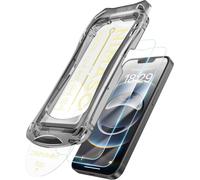 KALANKA-Protection ¿¿cran pour iPhone 16e/14/13/13Pro, lot de 2 protections d'¿¿cran en verre tremp¿¿ transparent HD, d¿¿poussi¿¿rage automatique, installation instantan¿¿e (6,1 pouces)