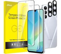 KALANKA-Protection D'écran pour Samsung Galaxy A16 5G / 4G 6,7 Pouces avec Protecteur d'Objectif de Caméra, Film en Verre Trempé, HD Transparent, 2 Pièces Chacun