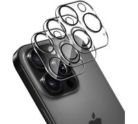 KALANKA-Protection Objectif Cam¿¿ra Arri¿¿re pour iPhone 16 Pro et iPhone 16 Pro Max, 9H Duret¿¿ Film en Verre Tremp¿¿, Anti-Rayures, Ultra HD, Lot de 3