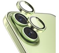 KALANKA-Protections pour objectifs photo compatible avec [ iPhone 17 6,3"" ] Verre Trempé 9H Résistant aux chocs et aux rayures, haute transparence, protection contre les éclats, Vert