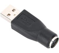 KALANKA-PS-2 vers USB, 5PCS USB mâle vers pour PS/2 Adaptateur Femelle convertisseur pour Clavier Souris avec pour Interface PS/2, Adaptateur PS/2 convertisseur de convertisseur mâle Petit et