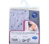 Kalanka-P'tit Lit - Housse De Coussin De Maternité - Pour Oreiller De Grossesse Et D'allaitement - 100% Coton : Doux Et Confortable - Imperméable - Oeko-Tex® - Fabrication Française