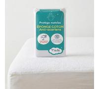 Kalanka-P'tit Lit - Protège Matelas Bébé 60x120 Cm - Alèse Imperméable - Anti-Acariens - Bouclette 100% Coton - Absorbant Et Silencieux - Forme Drap Housse - Protection Lit Enfant