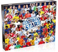 KALANKA-Puzzle 1000 Pieces World Football Stars + Poster ¿ Stars du Football Mondial ¿ Équipes emblématiques, Joueurs célèbres pour passionnés et Fans de Foot