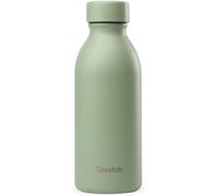 Kalanka-Qwetch - Bouteille Isotherme 500ml Vert Tilleul - Icon - Gourde Design Compacte Et Élégante Inox Recyclé - 24h Froid Et 12h Chaud - Etanche, Sans Bpa