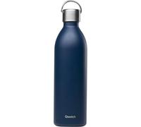 Kalanka-Qwetch - Bouteille Isotherme Active Bleu Marine 1l - Gourde Avec Anse Inox Recyclé - 24h Froid Et 12h Chaud - Etanche, Sans Bpa & Compacte