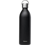 Kalanka-Qwetch - Bouteille Isotherme Active Noir 1l - Gourde Avec Anse Inox Recyclé - 24h Froid Et 12h Chaud - Etanche, Sans Bpa & Compacte