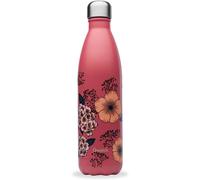 Kalanka-Qwetch - Bouteille Isotherme Anémones 750ml - Gourde Nomade Inox - 24h Froid Et 12h Chaud - Etanche, Sans Bpa & Réutilisable - Gourde Isotherme Pour Sport, Voyage, Bureau, Randonnée