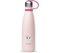 Kalanka-Qwetch - Bouteille Isotherme Kids Rose 500ml - Gourde Nomade Inox - 24h Froid Et 12h Chaud - Etanche, Sans Bpa & Réutilisable - Gourde Isotherme Pour Sport, Voyage, Bureau, Randonnée