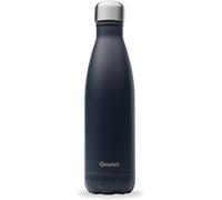 Kalanka-Qwetch - Bouteille Isotherme Matt Gris Carbone 500ml - Gourde Nomade Inox - 24h Froid Et 12h Chaud - Etanche, Sans Bpa & Réutilisable - Gourde Isotherme Pour Sport, Voyage, Bureau, Randonnée