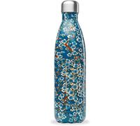 Kalanka-Qwetch - Bouteille Isotherme Originals Flowers Bleu 750ml - 24h Froid Et 12h Chaud - Etanche, Sans Bpa & Réutilisable - Gourde Inox Isotherme Pour Sport, Voyage, Bureau, Randonnée