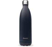 Kalanka-Qwetch - Bouteille Isotherme Originals Gris Carbone 1l - 24h Froid Et 12h Chaud - Etanche, Sans Bpa & Réutilisable - Gourde Inox Isotherme Pour Sport, Voyage, Bureau, Randonnée