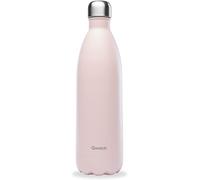 Kalanka-Qwetch - Bouteille Isotherme Pastel Rose 1l - Gourde Nomade Inox - 24h Froid Et 12h Chaud - Etanche, Sans Bpa & Réutilisable - Gourde Isotherme Pour Sport, Voyage, Bureau, Randonnée