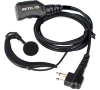 KALANKA-R111 Oreillette Talkie Walkie Volume Ajustable Forme G Écouteur Compatible avec Motorola DP1400 CP040 GP68 GP88 GP300 GP2000 CP88 CP100 SP10 CT150 HYT TC-500 Talkies Walkies(1 pcs)