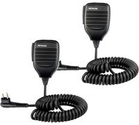 KALANKA-R321 Talkie Walkie Haut-Parleur Microphone 2 Broches Compatible avec Motorola CP040 GP2000 GP68 CP88 CP100 CP150 CP200 PRO1150 SV10 HYT TC-500 TC-610 Talkies Walkies (2 Pcs)