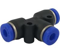 KALANKA-Raccord à raccord rapide tube/tuyau en T diamètre 4 mm - 15 pièces