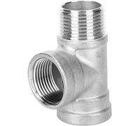 KALANKA-Raccord de tuyau en T, 304 acier inoxydable tube coulé raccord femelle filetage T forme connecteur coupleur adaptateur té raccords tuyauterie fonte filetés accessoire plomberie mâle type join