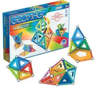 KALANKA-- Rainbow - 72 Pièces - Jeu de Construction Magnétiques pour Enfants Dès 3 Ans - Fabrication Suisse - Blocs Construction avec 24 Tiges, 24 Billes, 24 Tiles - Jeux 3D Aimanté - STEM