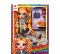 KALANKA-Rainbow High - Sparkle & Shine - Poupée mannequin de 27cm - Orange - Jambes avec liquide pailletés - Des 4ans