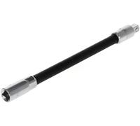 KALANKA-Rallonge flexible pour clé à douilles, carré d¿entraînement 1/4"" 6,3 mm, 120 mm de long, Adaptateur, Outil, 2088, Acier chromé