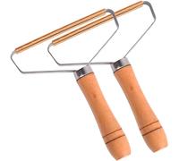 Kalanka-Rasoirs Anti-Bouloches 2 Pièces Brosse À Peluches Portable Réutilisable Double Face Lame De Rasoir Manuelle Pour Éliminer Les Peluches Tapis Poils D'animaux Poussière Dans Les Vêtements Et Le