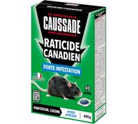 KALANKA-Raticide Canadien - Anti Rats & Souris - Efficacité Radicale - Lieux Sec & humides ¿ 40 Appâts pâtes - Prêt à l'emploi - Une Ingestion Suffit - Fabriqué en France ¿ 400g CARPT400