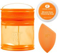 Kalanka-Real Techniques Miracle Blend + Cleanse Kit, 3 Piece Set