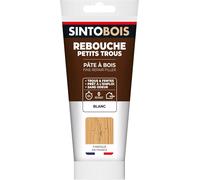 KALANKA-- Rebouche petits trous - Pâte à bois - Sans odeur - Facile & Prêt-à-l'emploi - Intérieur & Extérieur - Sans retrait ni fissure - Blanc - 80g