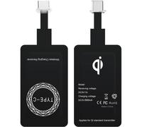 KALANKA-Récepteur Qi Type C pour Charge sans Fil 5V 1000mA, Adaptateur de Chargement Induction USB-C Universel Compatible avec Samsung Galaxy, Huawei, Xiaomi, Google Pixel et Autres Smartphones Andro