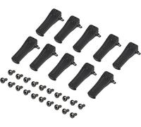 KALANKA-Rechange Radio Ceinture Clip Pince Clinch Crochet Console pour Deux Voie Radio H777 BF-666S BF-777S BF-888S BF-999S, Paquet de 10