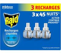 KALANKA-Recharges Liquides Pour Diffuseur Electrique Répulsif Moustiques Et Moustiques Tigres - 3x45 nuits \u2013 3 Recharges 3x32ml