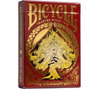 Kalanka-Red Dragon - Jeu De 54 Cartes À Jouer - Jeu Emblématique À L¿Effigie De Créatures Légendaires ¿ Cartes Personnalisées De Collection - Magie/Carte Magie