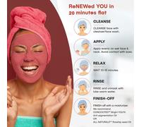 Kalanka-Red Moroccan Clay Face Pack Skin Firming Natural Skincare Tightens Skin For Healthier Complexion -250 Grams