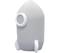 Kalanka-Reer Lumilu Sweet Dreams Rocket 52271 Veilleuse En Forme De Fusée, Superbe Cadeau De Baptême, Cadeau D'anniversaire Pour Garçons Et Filles Gris