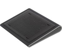 KALANKA-Refroidisseur PC Portable avec 2 ventilateurs pour ordinateurs portables jusqu'à 17"" pouces, Support ventilé ergonomique et confortable ¿ Noir, AWE55GL