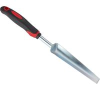 KALANKA-relaxdays Désherbeur Manuel, déracineur pour enlever Les Mauvaises Herbes, Manche Ergonomique, L: 37,5 cm, Noir-Rouge
