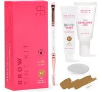 Kalanka-Renata Beauty Kit De Teinture Pour Sourcils \U2013 Kit De Coloration Des Sourcil Avec Couleur, Crème Oxydante Et Brosse \U2013 Effet Longue Durée Jusqu'à 4 Semaines \U2013 30 Utilisations [Br