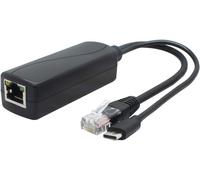 KALANKA-Répartiteur PoE Gigabit 5 V, USB Type C, Adaptateur 48 V à 5 V 2,4 A, Conforme IEEE 802.3af\u2026